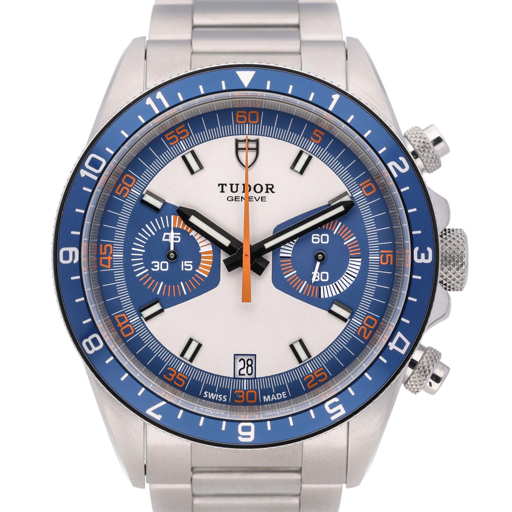 TUDOR HERITAGE CHRONO BLU...