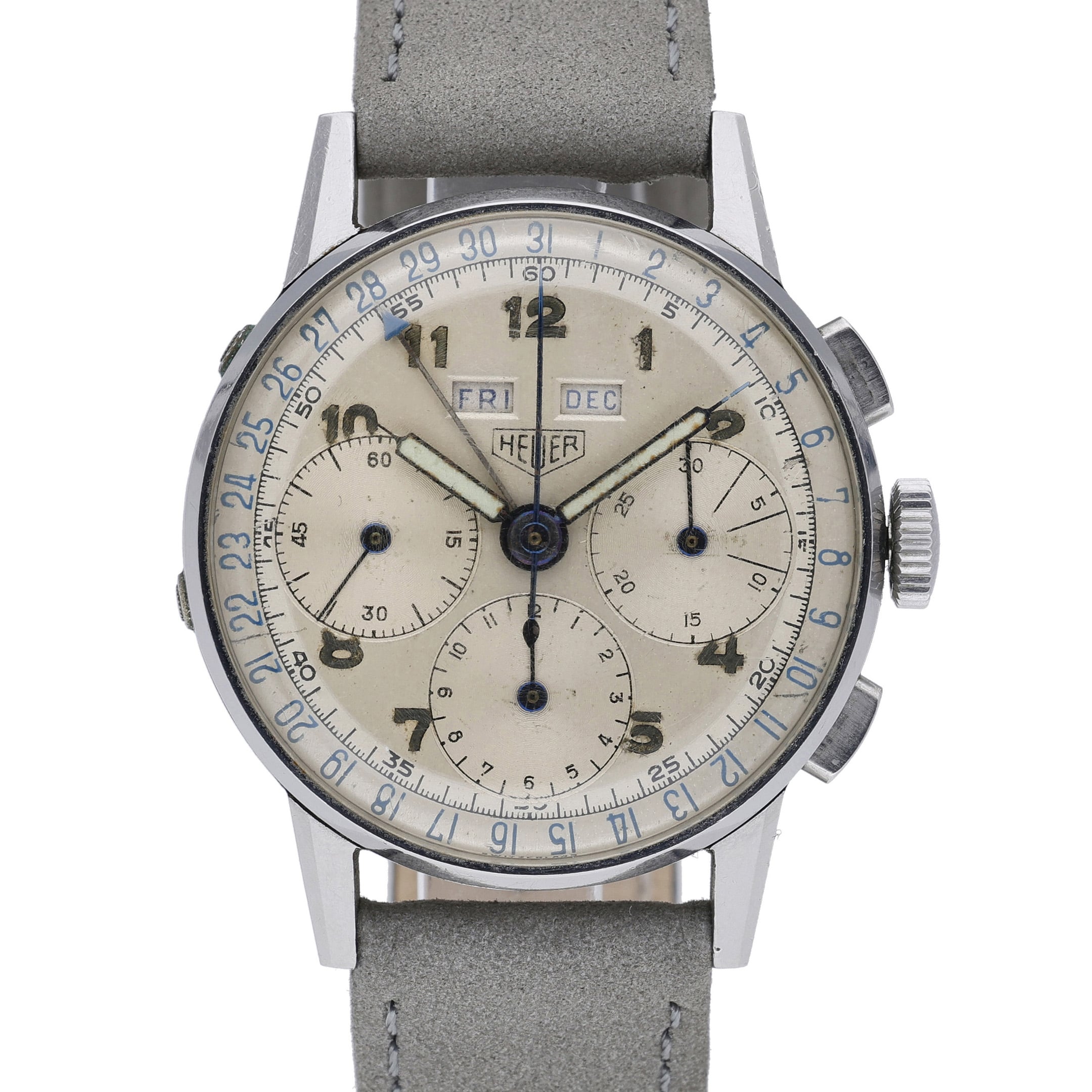 HEUER TRIPLE DATE