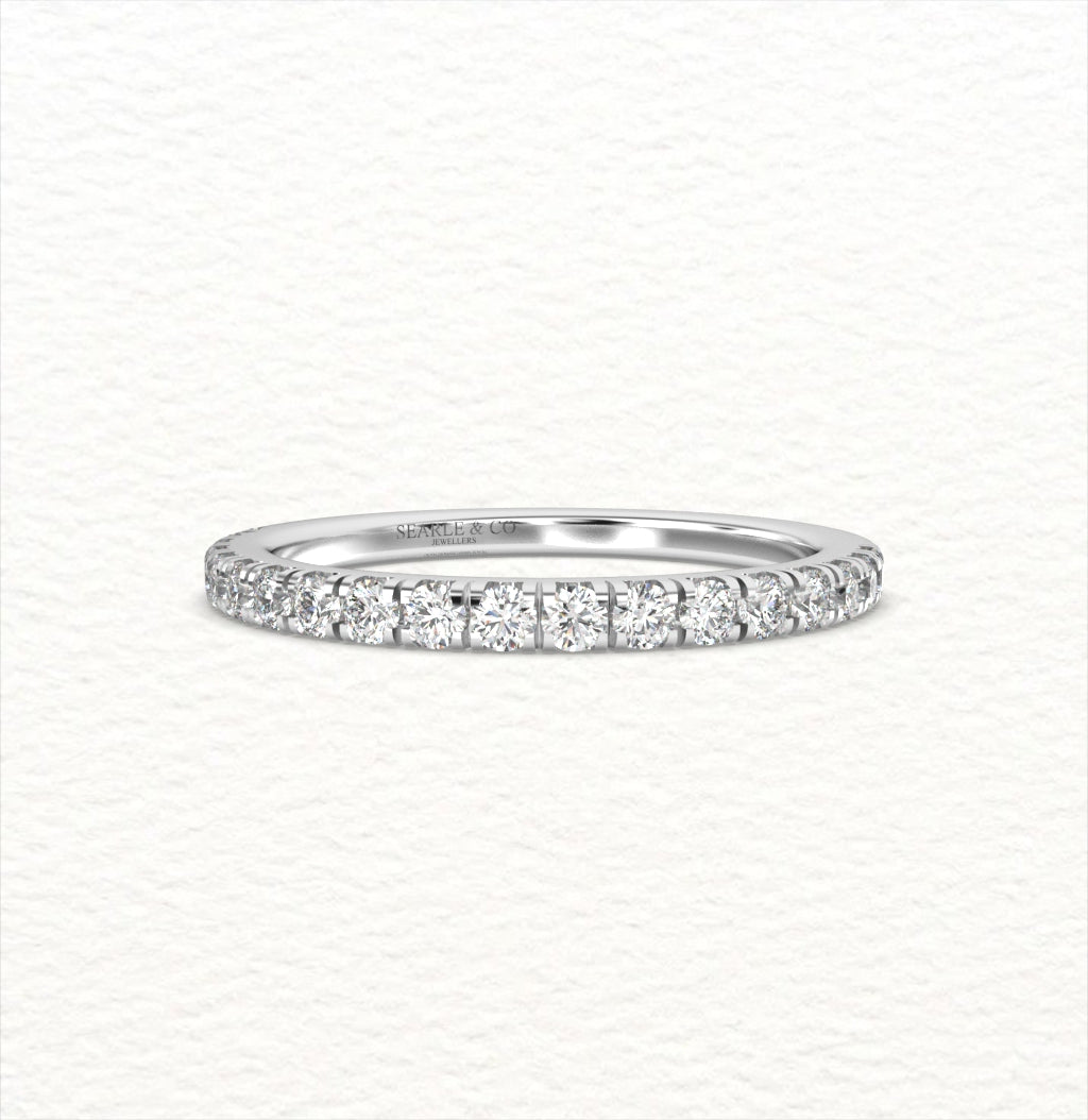 1ct Round Diamond Eternity Ring