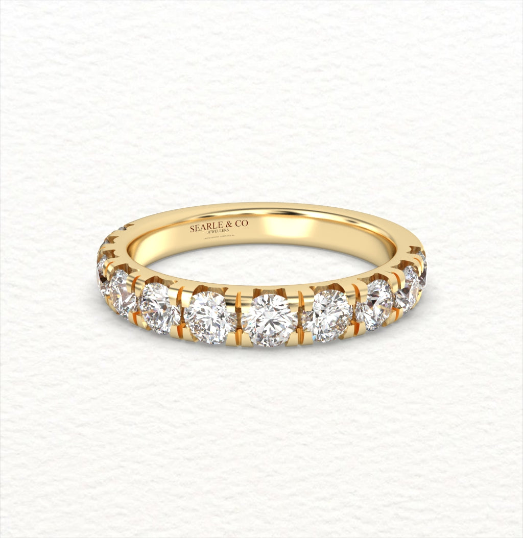 3ct Round Diamond Eternity Ring