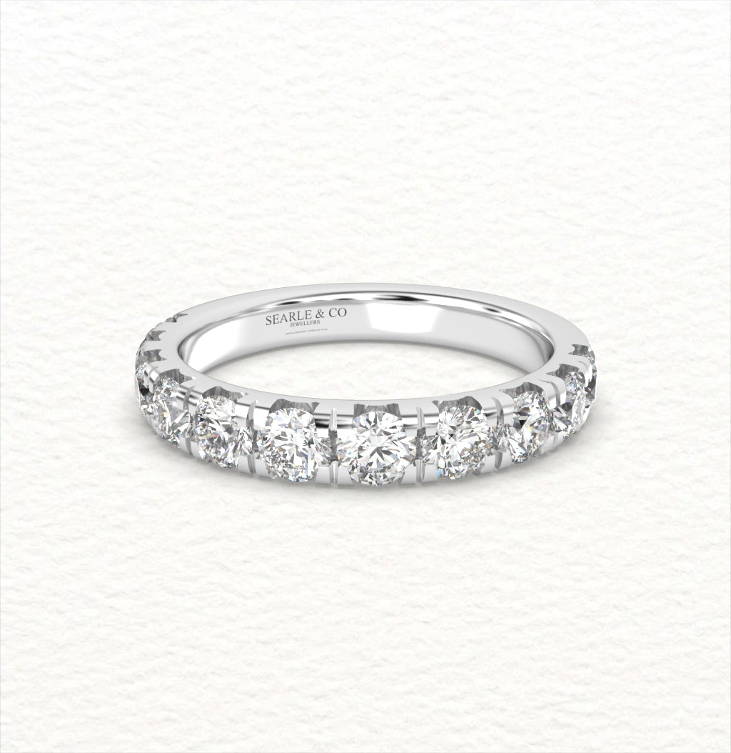 3ct Round Diamond Eternity Ring