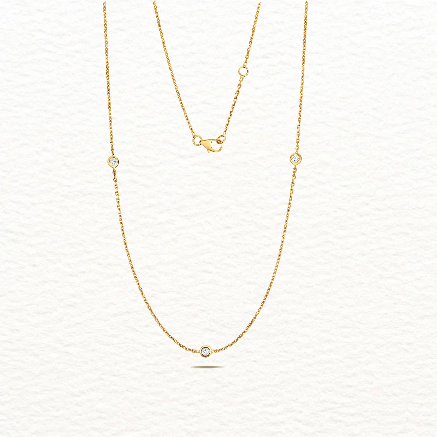 Gold Diamond Necklace