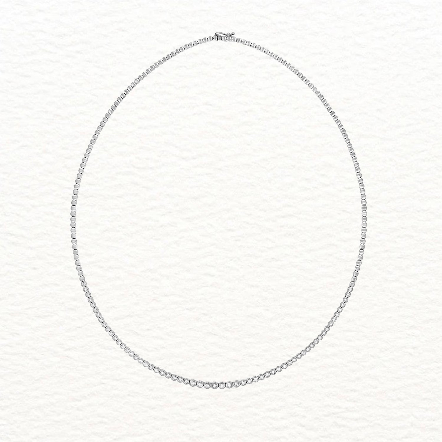 18K Gold and Diamond Collar Necklace